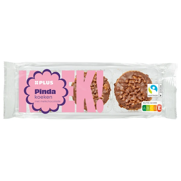PLUS Choco pindakoeken