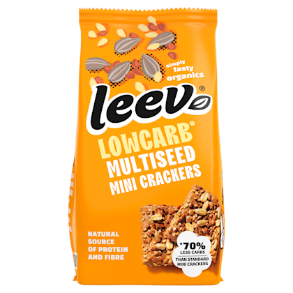 Low-carb mini crackers multi