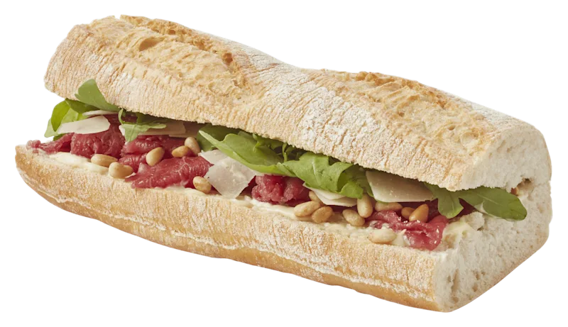 PLUS Witte baguette carpaccio