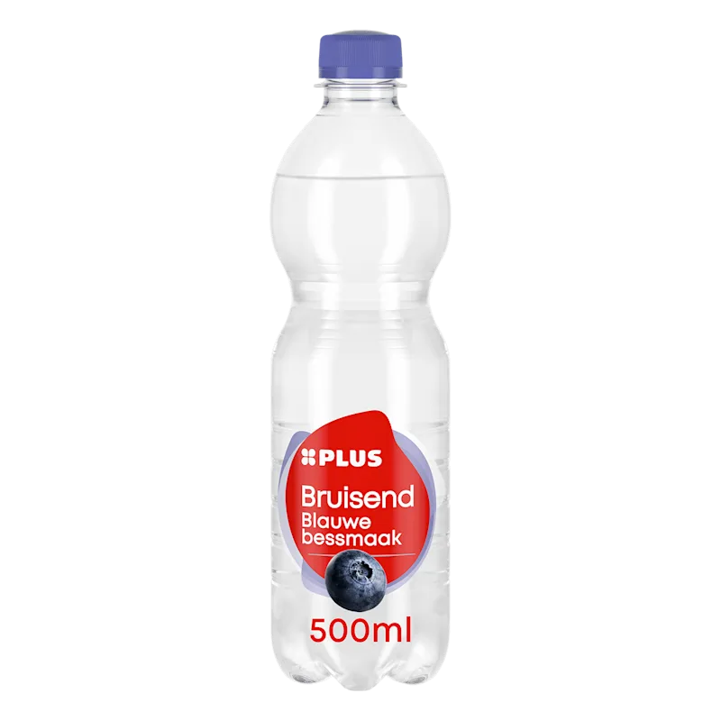 PLUS Bruisend water bosbes