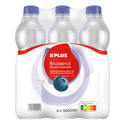 Bruisend water bosbes - PLUS