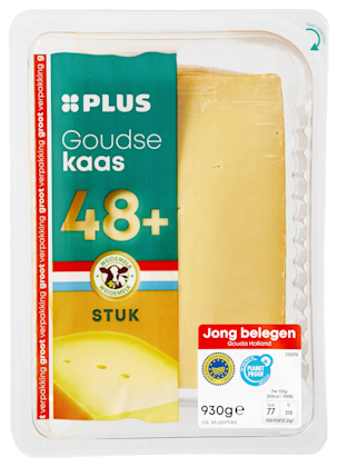 Goudse jong belegen 48+ stuk - PLUS