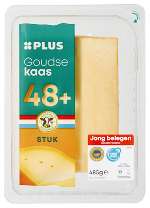 Goudse jong belegen 48+ stuk - PLUS