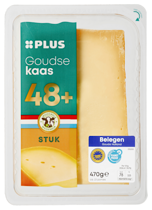 Goudse belegen 48+ stuk - PLUS
