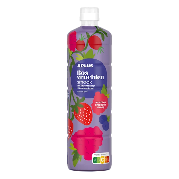 PLUS Limonadesiroop bosvruchten