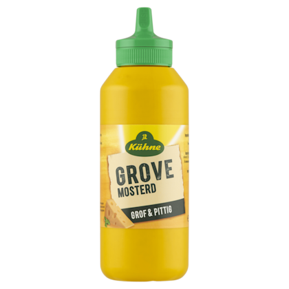 Grove Mosterd knijpfles - PLUS