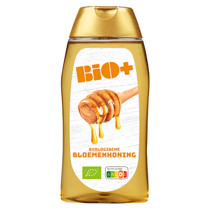 BIO+ Bloemenhoning knijpfles - PLUS