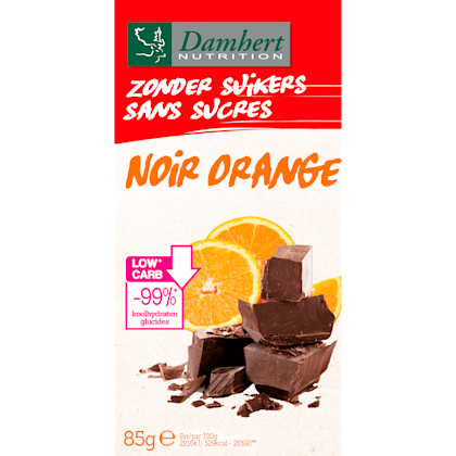 Chocoladereep sinaas zonder suikers
