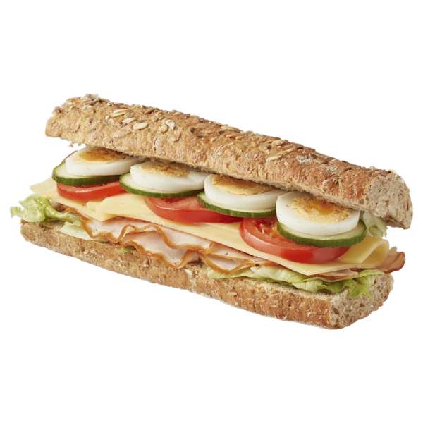 PLUS Meergranen baguette gezond ham kaas
