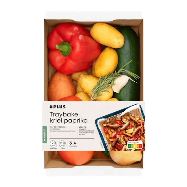 PLUS Verspakket traybake kriel paprika