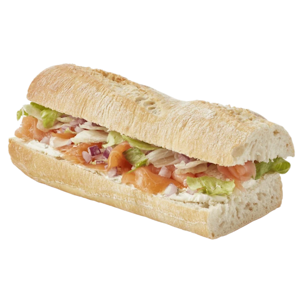 PLUS Witte baguette gerookte zalm