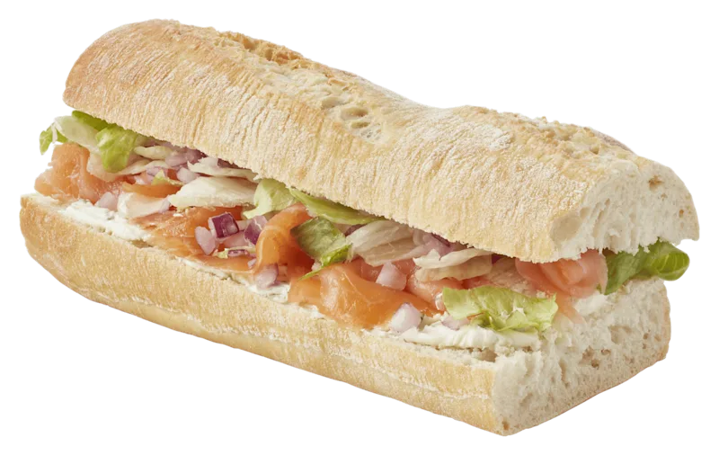 PLUS Witte baguette gerookte zalm