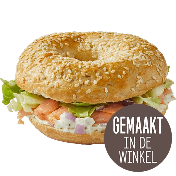 PLUS Bagel gerookte zalm