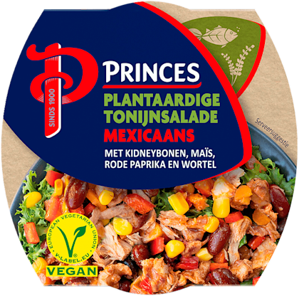 Plantaardige tonijn salade Mexicaans