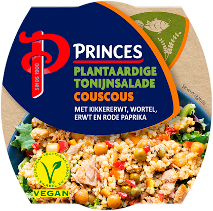 Plantaardige tonijn salade couscous