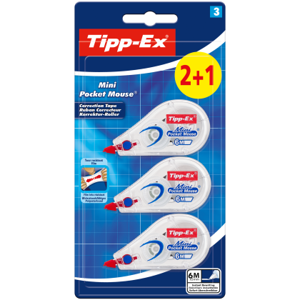 Tipp-Ex Mini Pocket Mouse 2+1