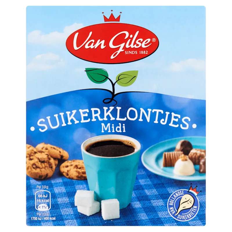 Van Gilse Midi Suikerklontjes 750 g