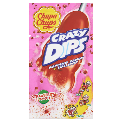 Chupa Chups Crazydips strawberry
