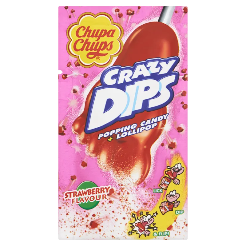 Chupa Chups Crazydips strawberry