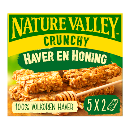 Crunchy haver en honing