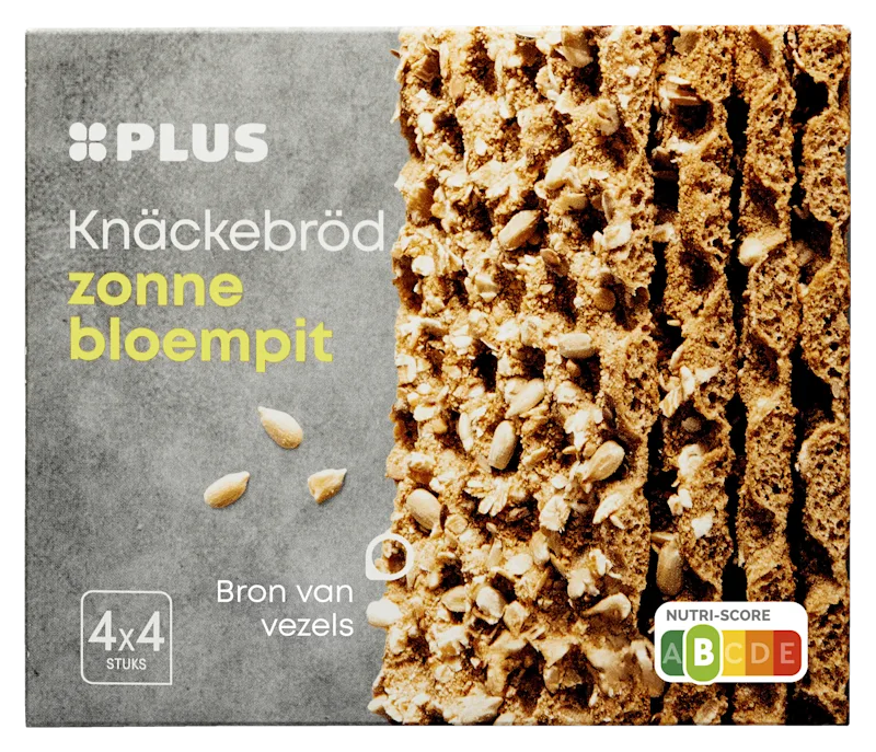 PLUS Knackebrod zonnebloempit