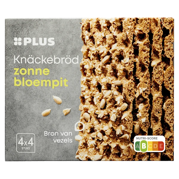 PLUS Knackebrod zonnebloempit