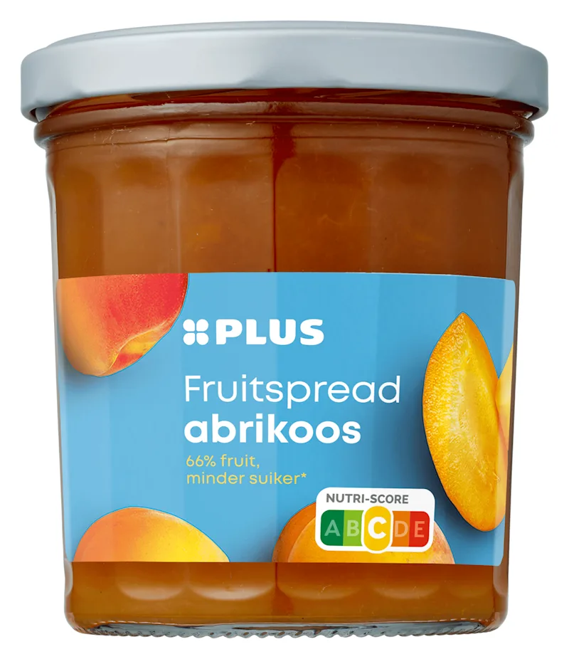 PLUS Fruitspread abrikoos