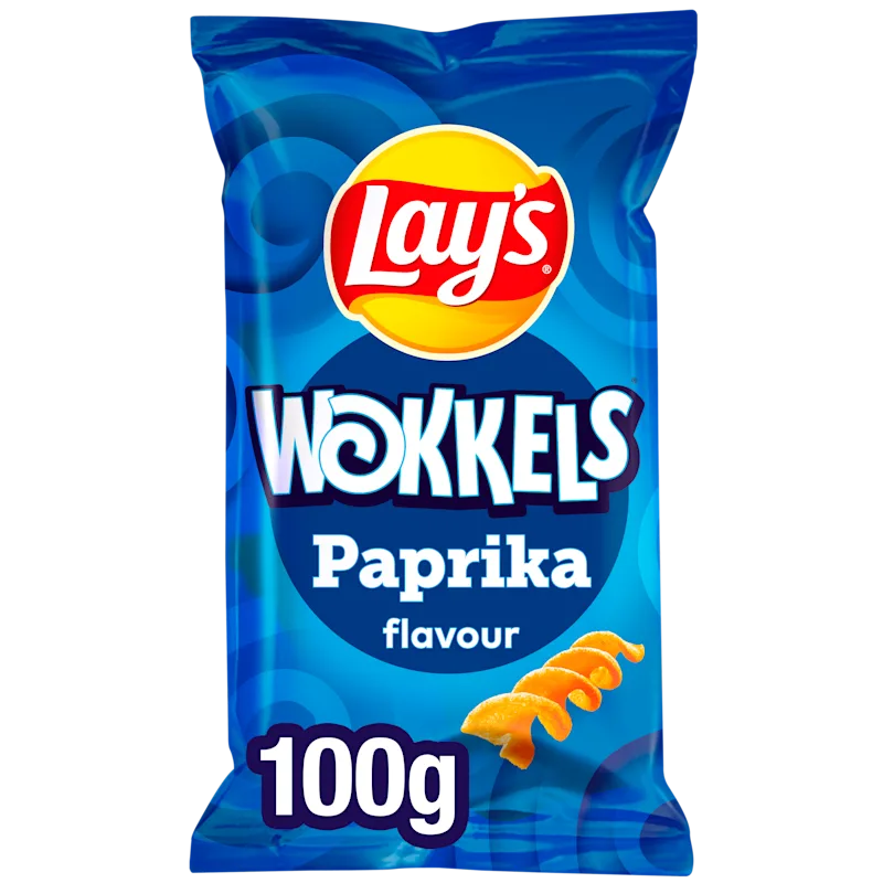 Lays Wokkels chips paprika