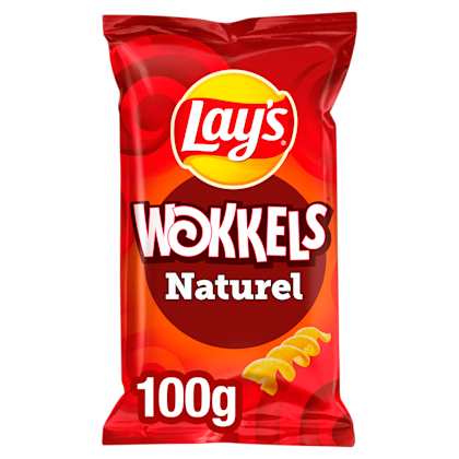 Wokkels chips naturel