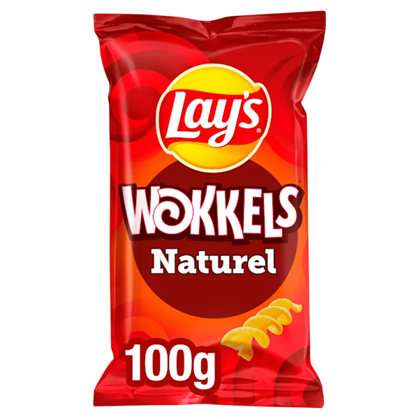 Lays Wokkels chips naturel