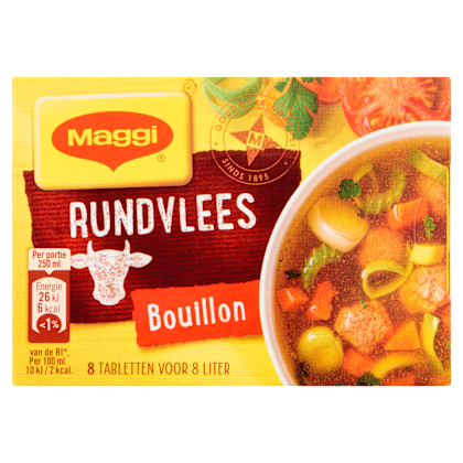 Bouillon rundvlees 8 blokjes