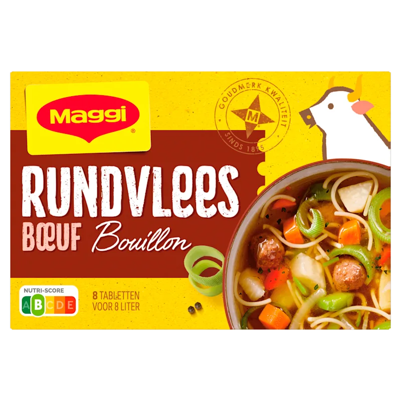 Maggi Bouillon rundvlees 8 blokjes