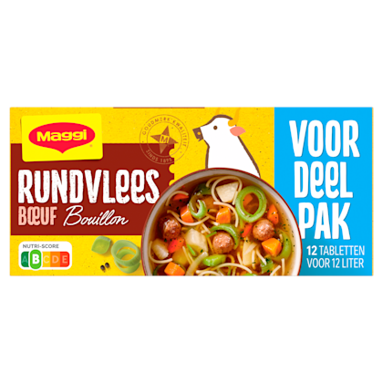 Bouillon rundvlees 12 blokjes