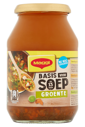 Basis voor soep groentesoep