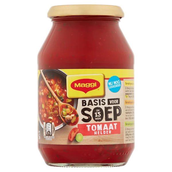 Maggi Basis voor soep heldere tomatensoep