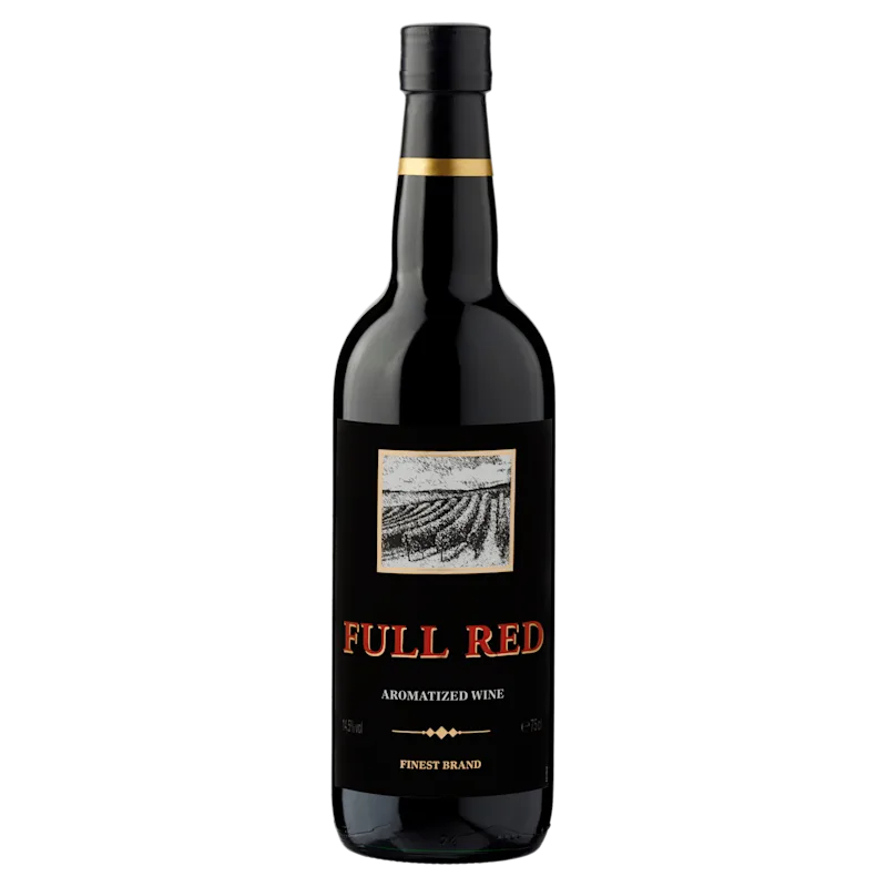 Full Red Aromatized Wine