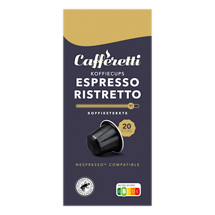 Koffiecups espresso ristretto
