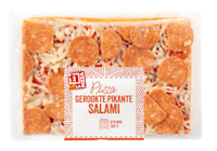 +1 Pizza Plaatpizza spicy salami