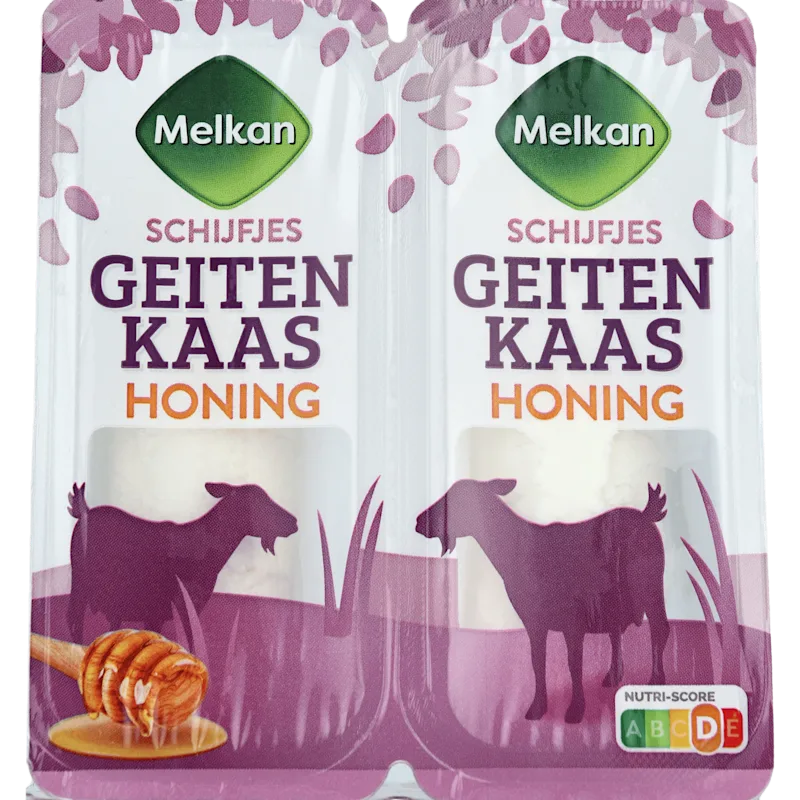 Melkan Geitenkaas schijfjes honing