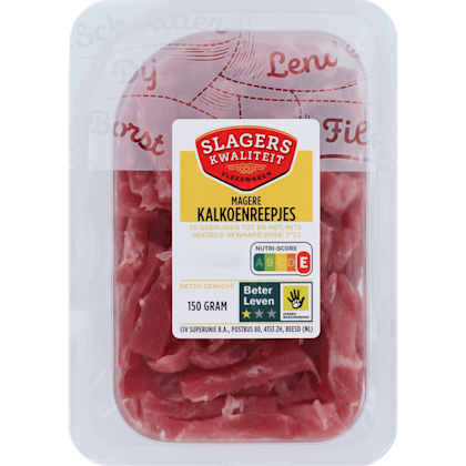 Kalkoenreepjes