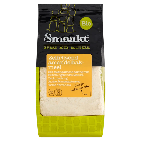 Smaakt Zelfrijzend amandelbakmeel biologisch