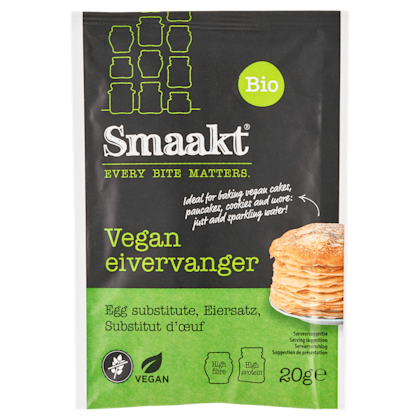 Vegan eivervanger biologisch