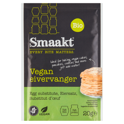 Vegan eivervanger biologisch