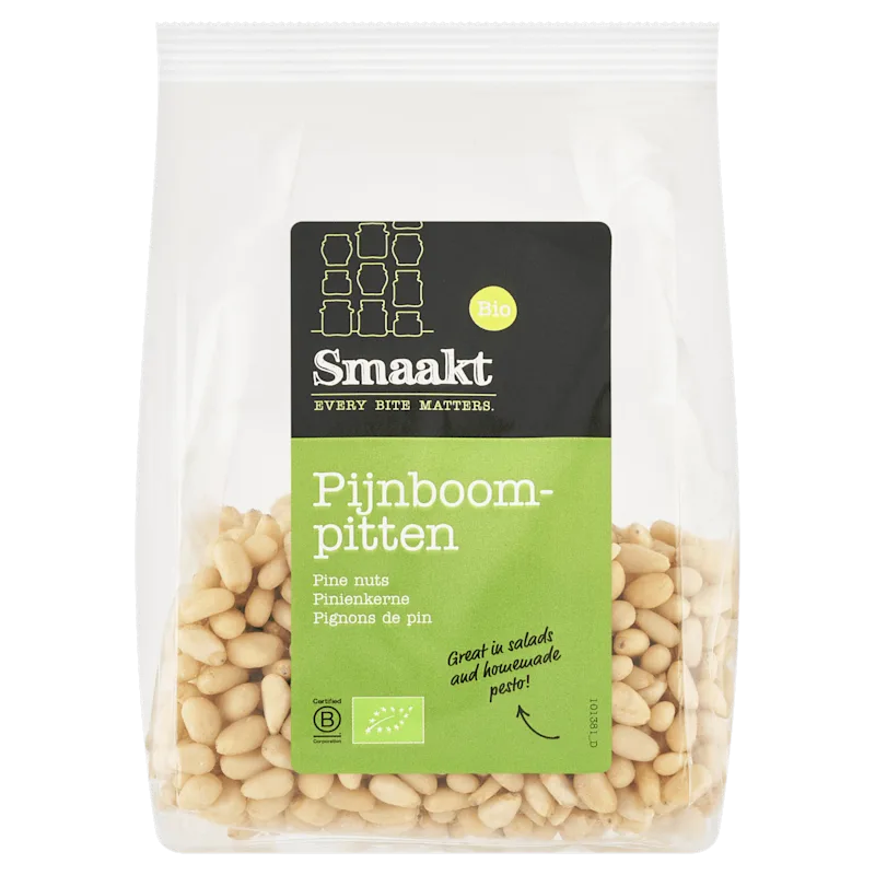 Smaakt Pijnboompitten biologisch