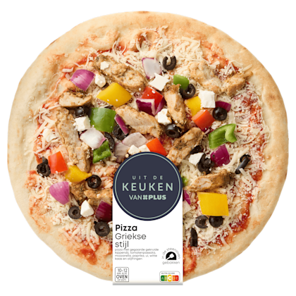 Uit de keuken van Pizza Griekse stijl