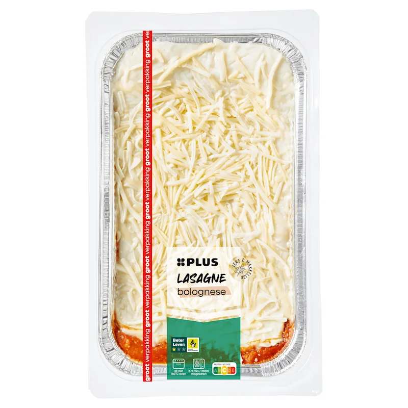 PLUS Lasagne bolognese