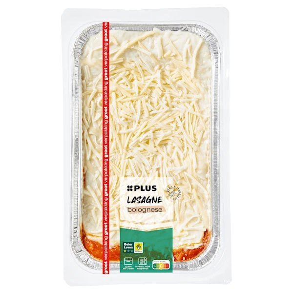 PLUS Lasagne bolognese