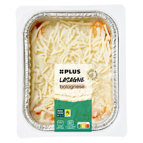PLUS Lasagne bolognese
