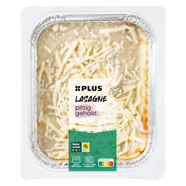 PLUS Lasagne pittig gehakt