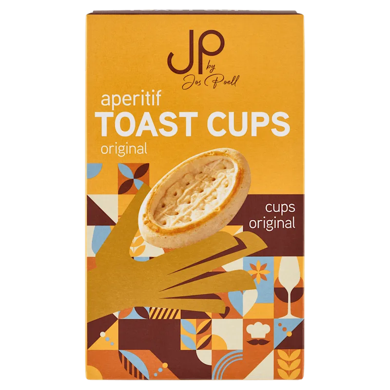 Jos Poell Aperitif Toast Cups